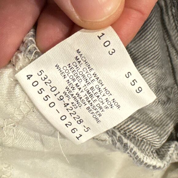 Vintage 90s Levi’s 550 jeans size 29x32 - Picture 5 of 8